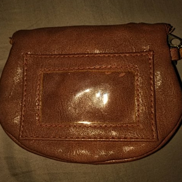 LULU Tan RIVOT Exbellishment Wristlet Change Purse - Picture 8 of 8